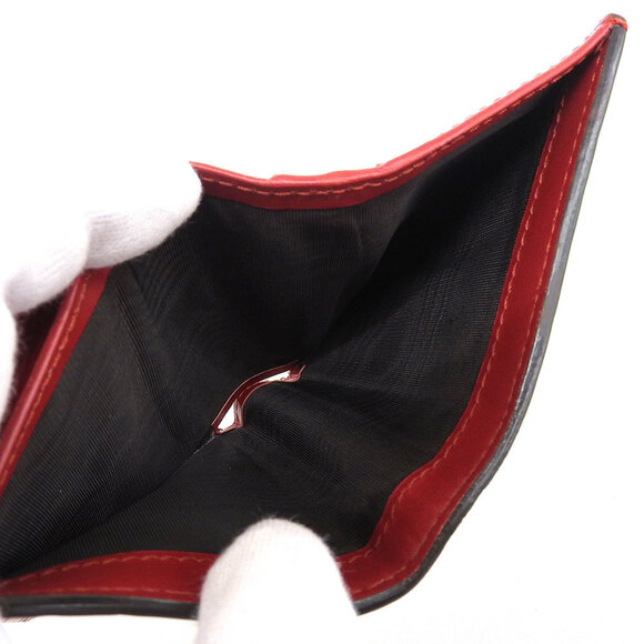 GUCCI Red Leather Wallet - Picture 3 of 7